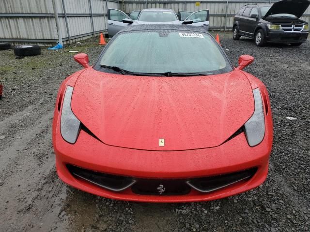 2011 Ferrari 458 Italia