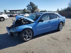 Salvage cars for sale at San Martin, CA auction: 2003 Lexus IS 300