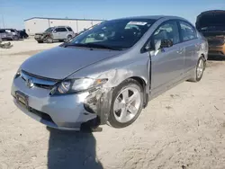 Salvage cars for sale at Haslet, TX auction: 2007 Honda Civic EX