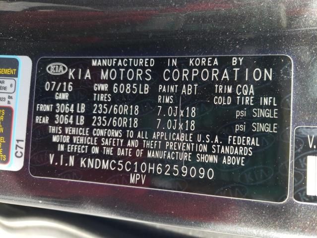 2017 KIA Sedona EX