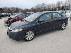 Salvage cars for sale at North Billerica, MA auction: 2010 Honda Civic LX