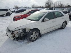 Honda salvage cars for sale: 2007 Honda Accord SE