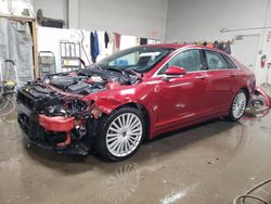 Salvage cars for sale at Elgin, IL auction: 2017 Lincoln MKZ Reserve