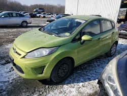 Salvage cars for sale at Windsor, NJ auction: 2011 Ford Fiesta SE