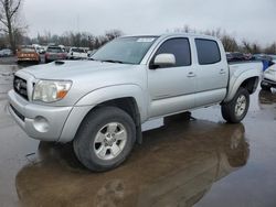 Salvage cars for sale at Woodburn, OR auction: 2005 Toyota Tacoma Double Cab Prerunner