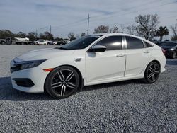 Salvage cars for sale at Riverview, FL auction: 2017 Honda Civic LX