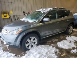 Salvage cars for sale at Angola, NY auction: 2007 Nissan Murano SL