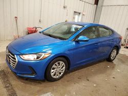 Salvage cars for sale at Franklin, WI auction: 2018 Hyundai Elantra SE