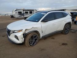 Salvage cars for sale at Brighton, CO auction: 2022 Hyundai Tucson SEL Convenience