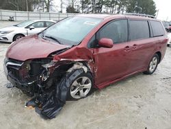 Carros salvage a la venta en subasta: 2018 Toyota Sienna LE