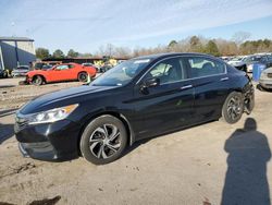 Honda salvage cars for sale: 2017 Honda Accord LX