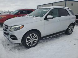 Salvage cars for sale at Wayland, MI auction: 2017 Mercedes-Benz GLE 350 4matic