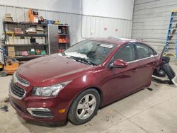 Chevrolet salvage cars for sale: 2015 Chevrolet Cruze LT