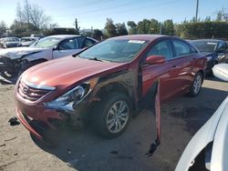 Hyundai Sonata gls salvage cars for sale: 2011 Hyundai Sonata GLS