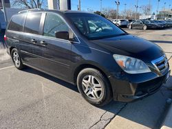 Salvage cars for sale at Elgin, IL auction: 2007 Honda Odyssey EXL