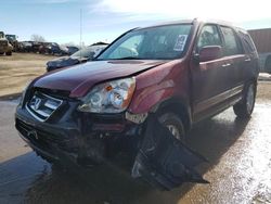 Vehiculos salvage en venta de Copart Elgin, IL: 2006 Honda CR-V EX