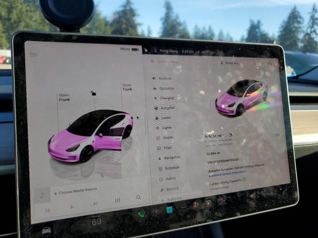 2022 Tesla Model 3