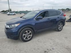 Salvage cars for sale at Homestead, FL auction: 2018 Honda CR-V EXL