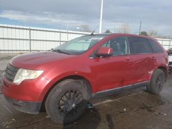 Salvage Cars with No Bids Yet For Sale at auction: 2008 Ford Edge Limited