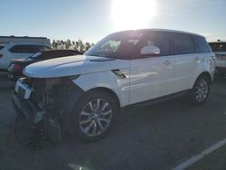 Salvage cars for sale at Rancho Cucamonga, CA auction: 2015 Land Rover Range Rover Sport HSE