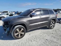 Jeep Grand Cherokee salvage cars for sale: 2015 Jeep Grand Cherokee Overland