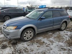 Salvage cars for sale at Woodhaven, MI auction: 2009 Subaru Outback 2.5I Limited