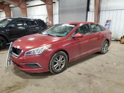 Salvage cars for sale at Lansing, MI auction: 2017 Hyundai Sonata SE