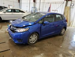 2015 Honda FIT LX en venta en Franklin, WI