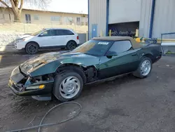 Salvage cars for sale at Albuquerque, NM auction: 1995 Chevrolet Corvette