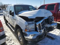 Salvage cars for sale at Bridgeton, MO auction: 2004 Ford F350 SRW Super Duty