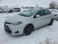 Salvage cars for sale from Copart London, ON: 2017 Toyota Corolla L