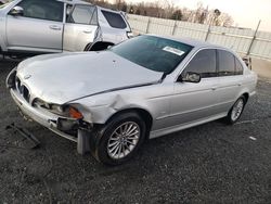 Salvage cars for sale at Spartanburg, SC auction: 2001 BMW 525 I Automatic