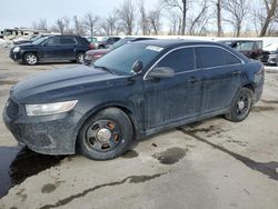 Salvage cars for sale at Bridgeton, MO auction: 2013 Ford Taurus Police Interceptor