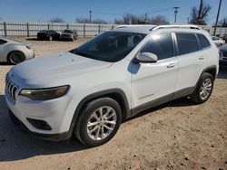 Salvage cars for sale at Oklahoma City, OK auction: 2019 Jeep Cherokee Latitude