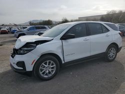 Salvage cars for sale at Las Vegas, NV auction: 2022 Chevrolet Equinox LS