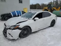 Salvage cars for sale at Cookstown, ON auction: 2022 Toyota Camry XSE