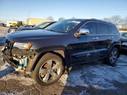 Salvage cars for sale at Moraine, OH auction: 2014 Jeep Grand Cherokee Overland