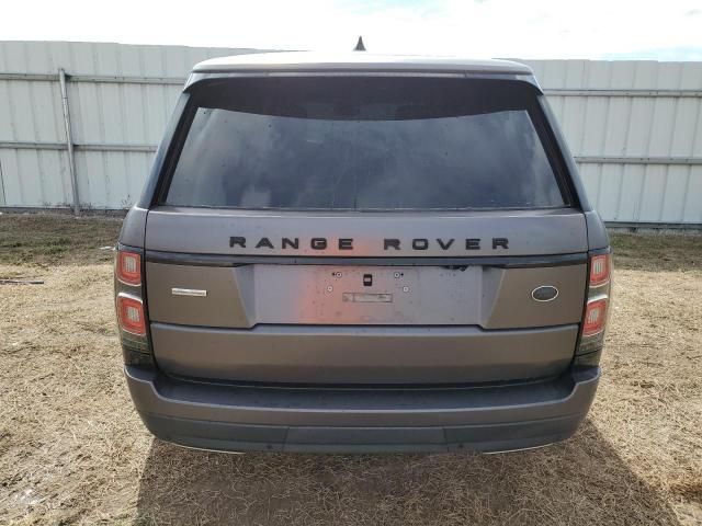 2018 Land Rover Range Rover Supercharged