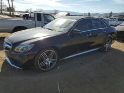 Salvage cars for sale at San Martin, CA auction: 2015 Mercedes-Benz E 63 AMG-S