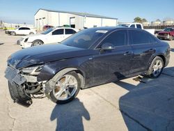 Salvage cars for sale at Tulsa, OK auction: 2018 Audi A4 Premium