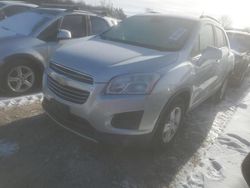 Salvage cars for sale at Glassboro, NJ auction: 2015 Chevrolet Trax 1LT