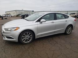 Salvage cars for sale at Chatham, VA auction: 2017 Ford Fusion SE