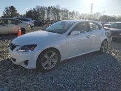 Salvage cars for sale from Copart Mebane, NC: 2013 Lexus IS 250