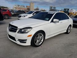 Salvage cars for sale from Copart New Orleans, LA: 2014 Mercedes-Benz C 250