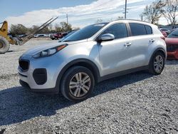 Salvage cars for sale at Riverview, FL auction: 2019 KIA Sportage LX