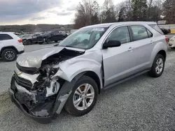 Salvage cars for sale at Concord, NC auction: 2017 Chevrolet Equinox LS