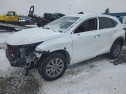 Salvage cars for sale from Copart Woodhaven, MI: 2021 Lexus NX 300 Base