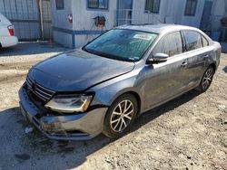 Volkswagen salvage cars for sale: 2017 Volkswagen Jetta SE