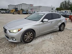 Infiniti salvage cars for sale: 2015 Infiniti Q50 Base