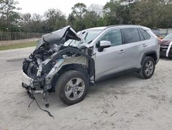 Salvage cars for sale at Fort Pierce, FL auction: 2022 Toyota Rav4 XLE